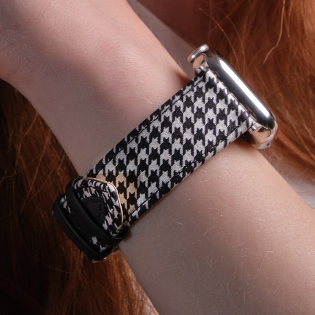 Ladies First | Mulberry Silk | Houndstooth