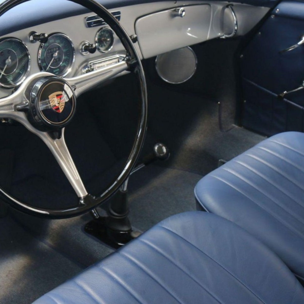 Keyring & Lucky Charm | Genuine 925 Sterling | Upcycled Porsche 356 | Limited