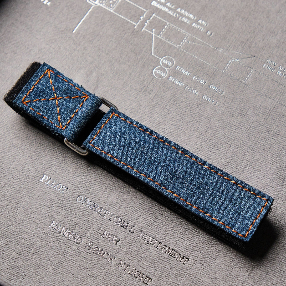 SpacePilot® strap | Apple Watch | Upcycled Denim