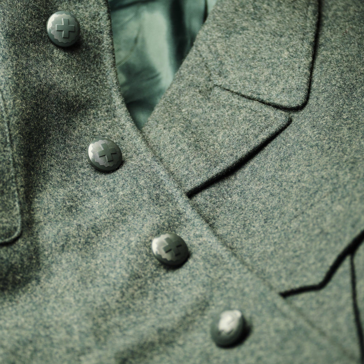 70s swiss military jacket