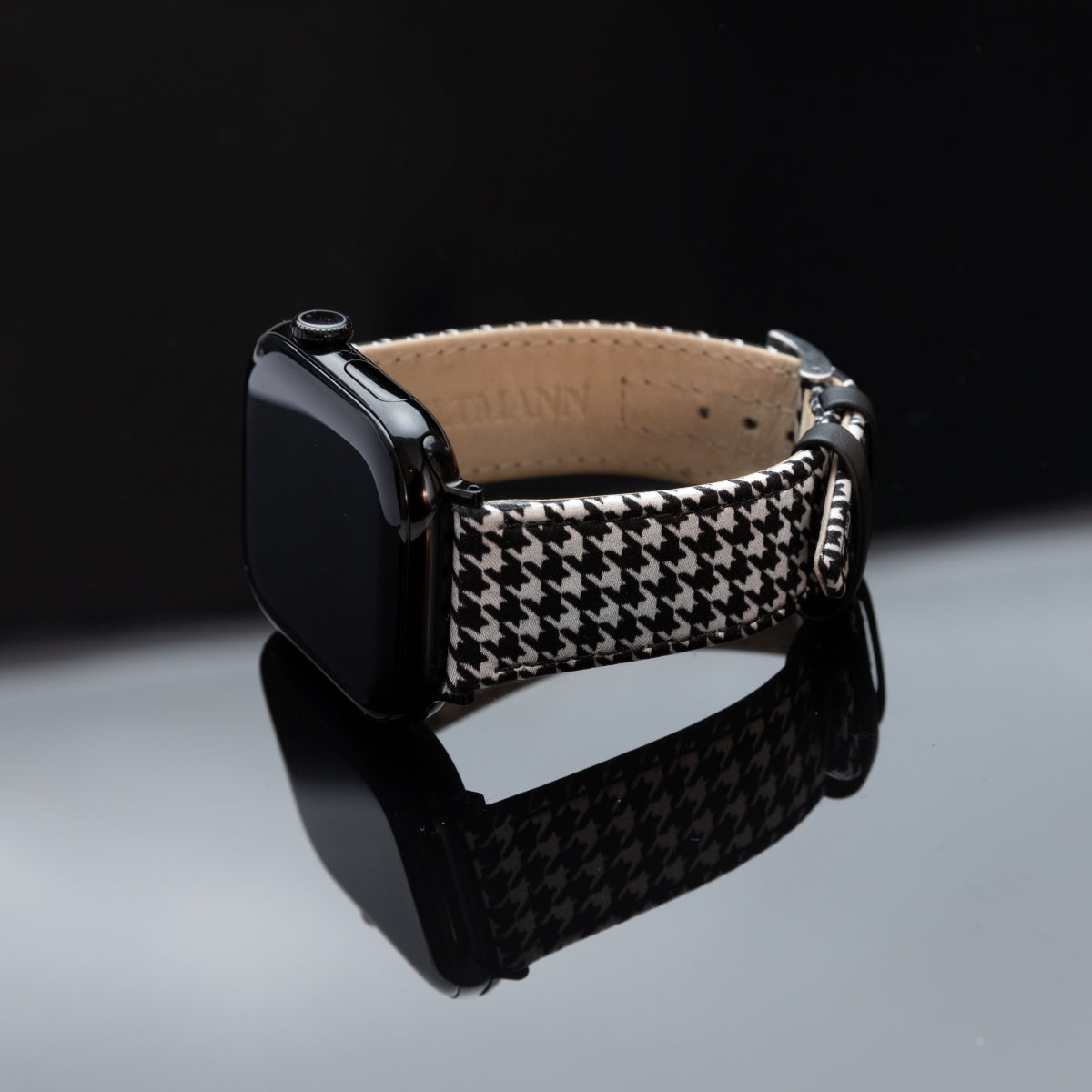 Fine band | Apple Watch | Mulberry Silk | Houndstooth