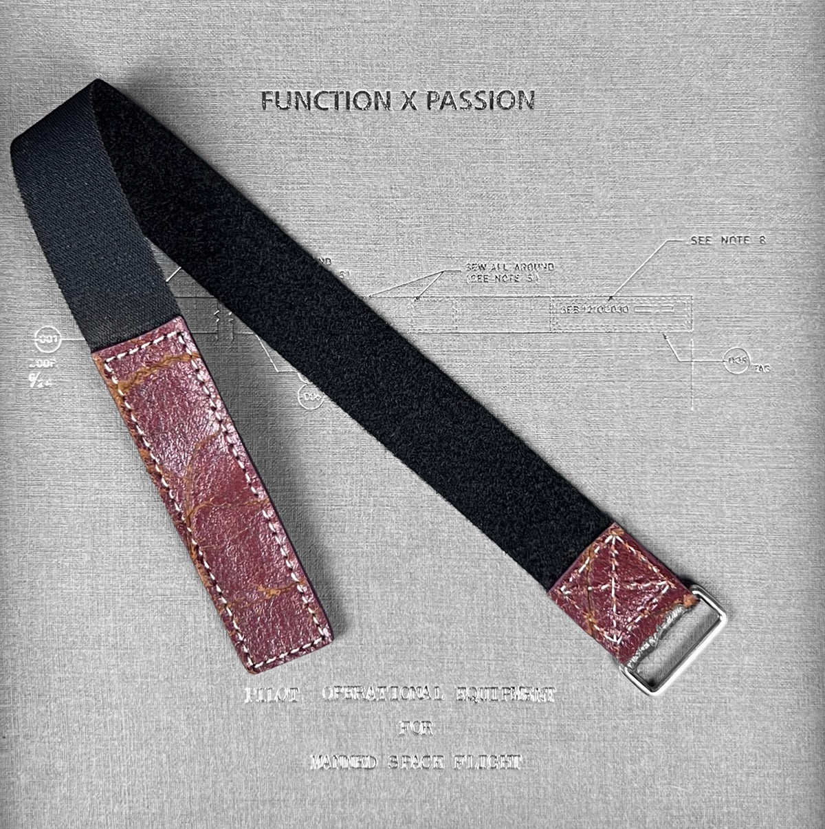 SpacePilot® strap | Apple Watch | Upcycled Aston Martin | Limited