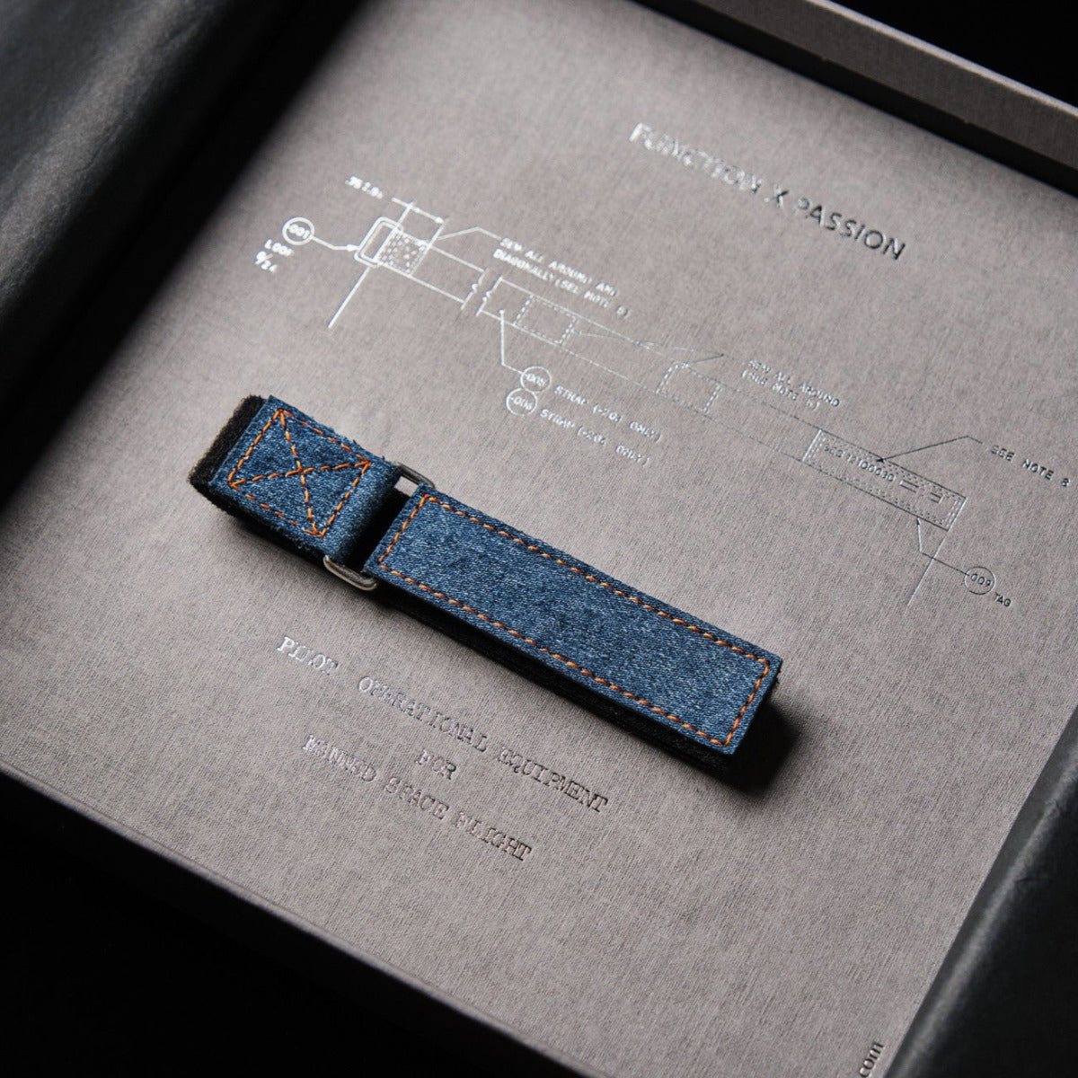 SpacePilot® strap | Apple Watch | Upcycled Denim