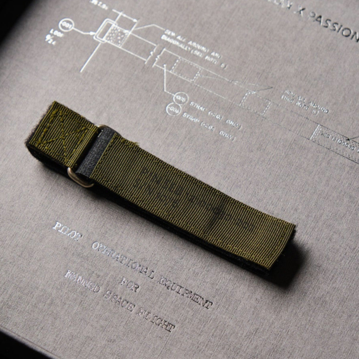 original olive spacepilot strap