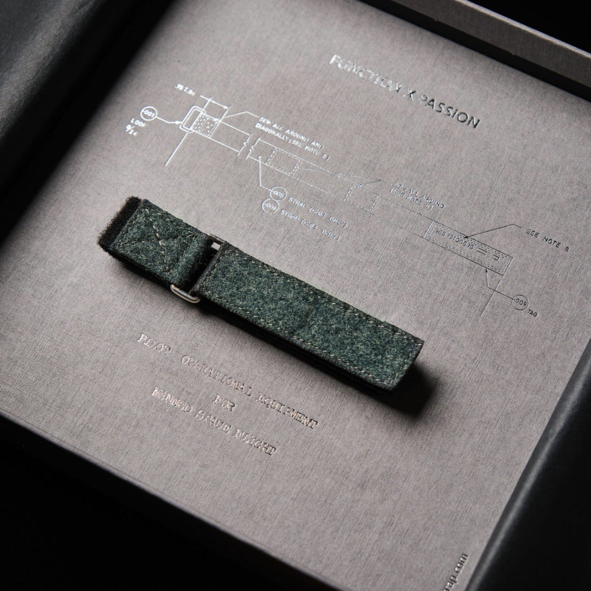 swiss military space pilot strap weltmann