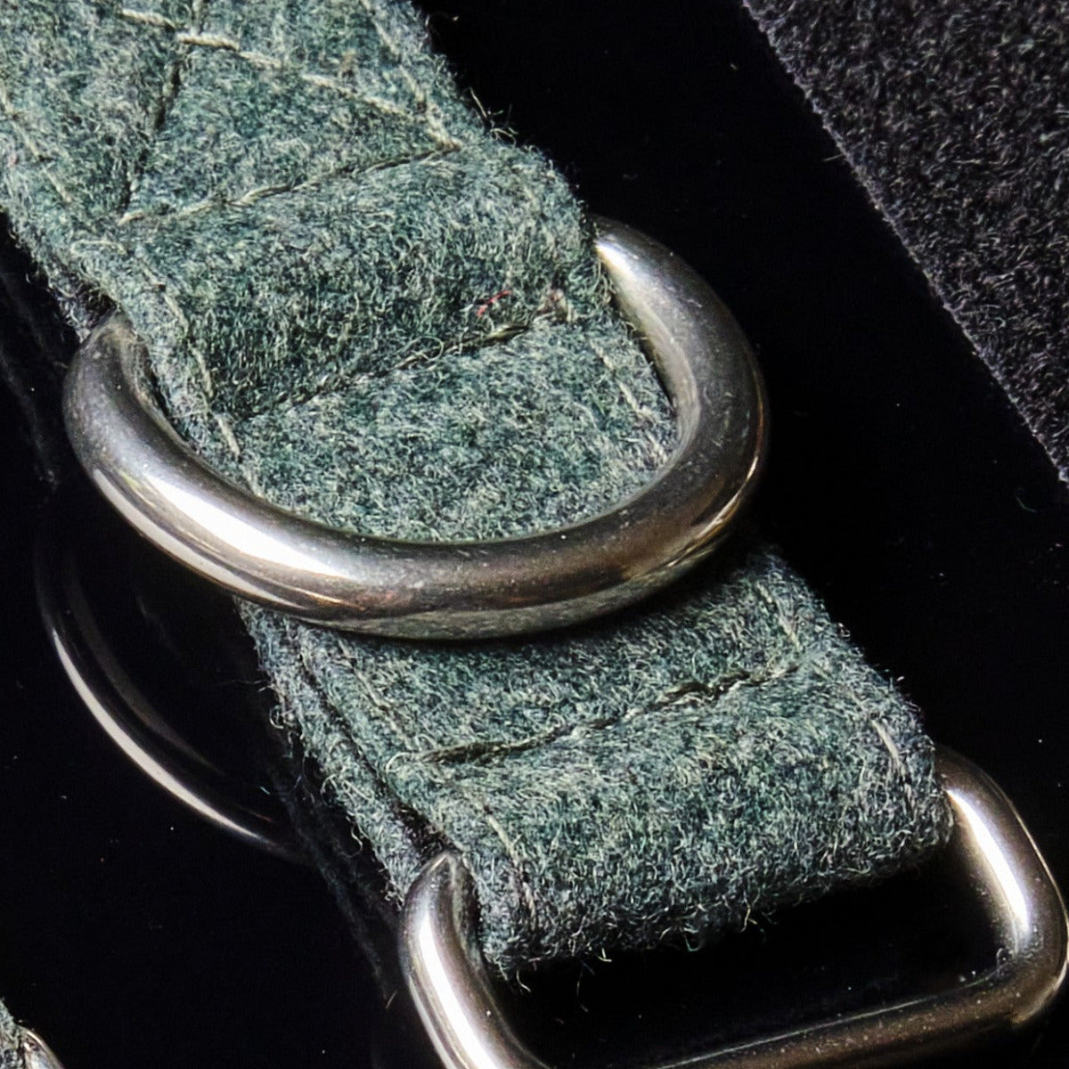 TrueBuddies Dog Collar grey olive