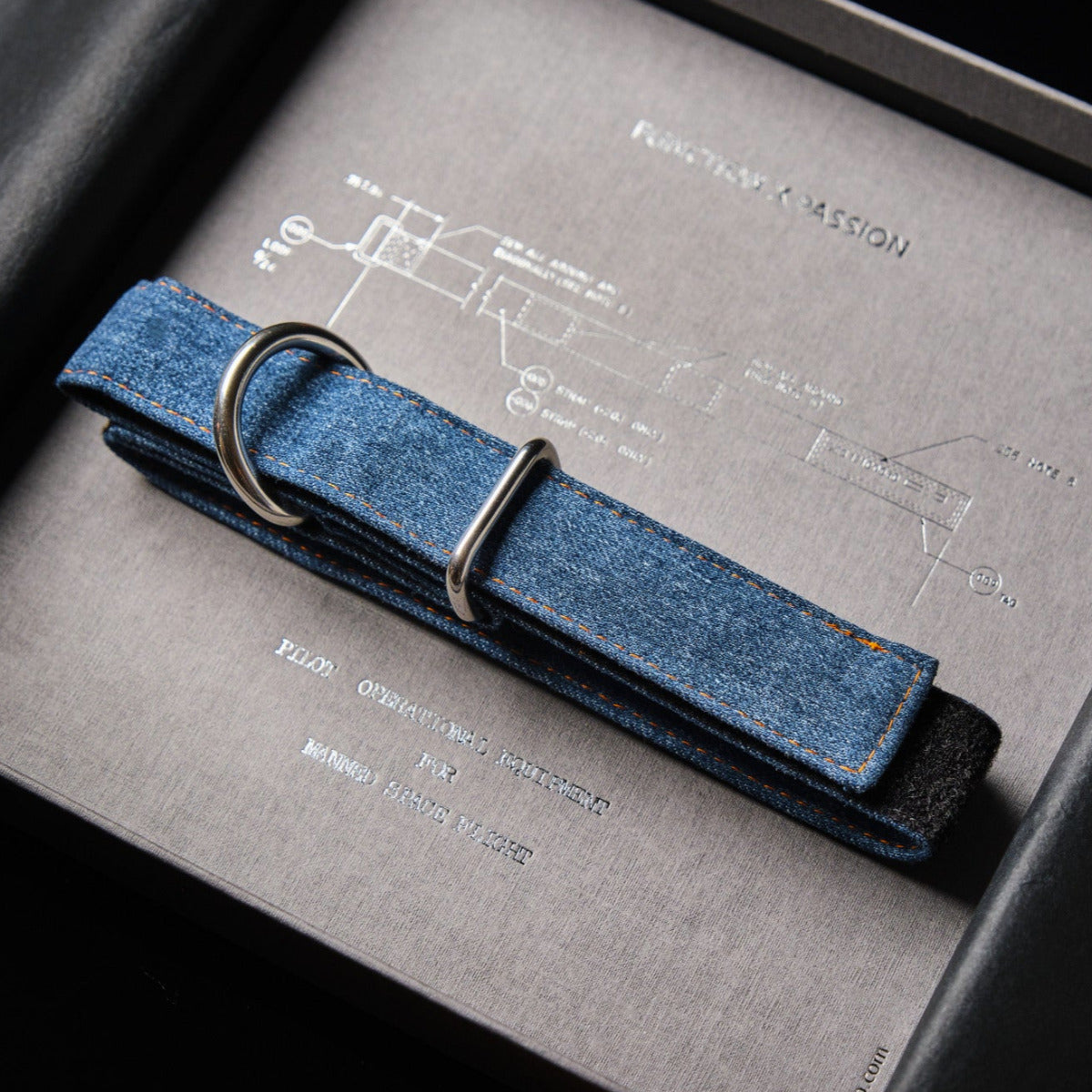 Denim Collar in Giftbox