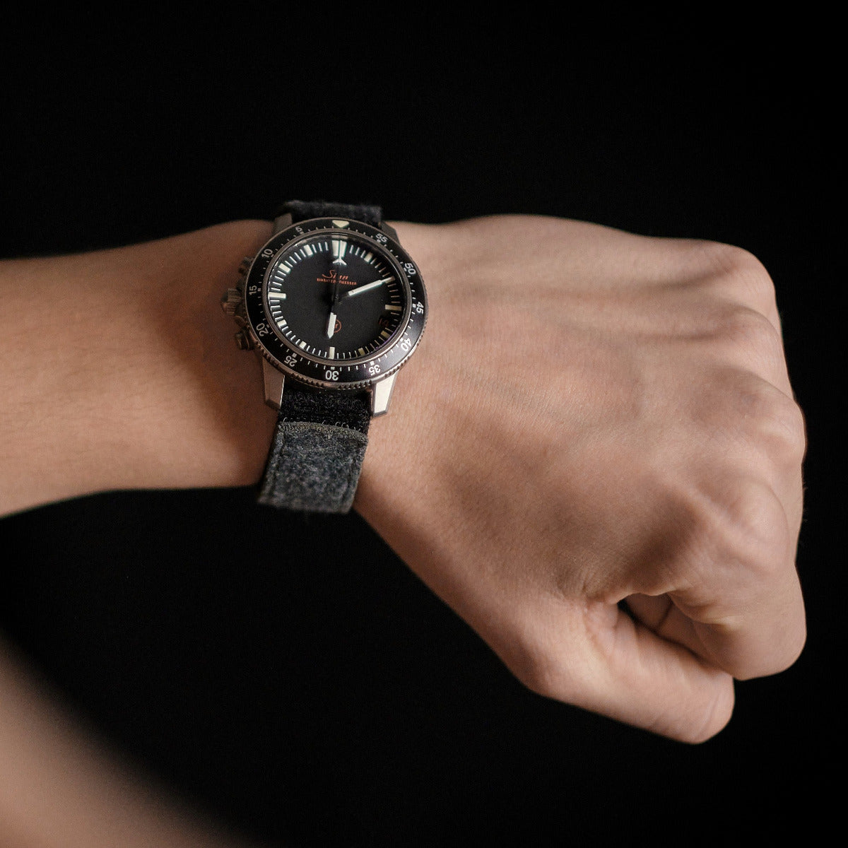 swiss military SpacePilot strap by Weltmann