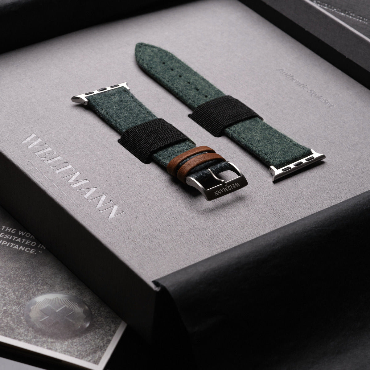 Weltmann upcycled swiss military jacket watchband