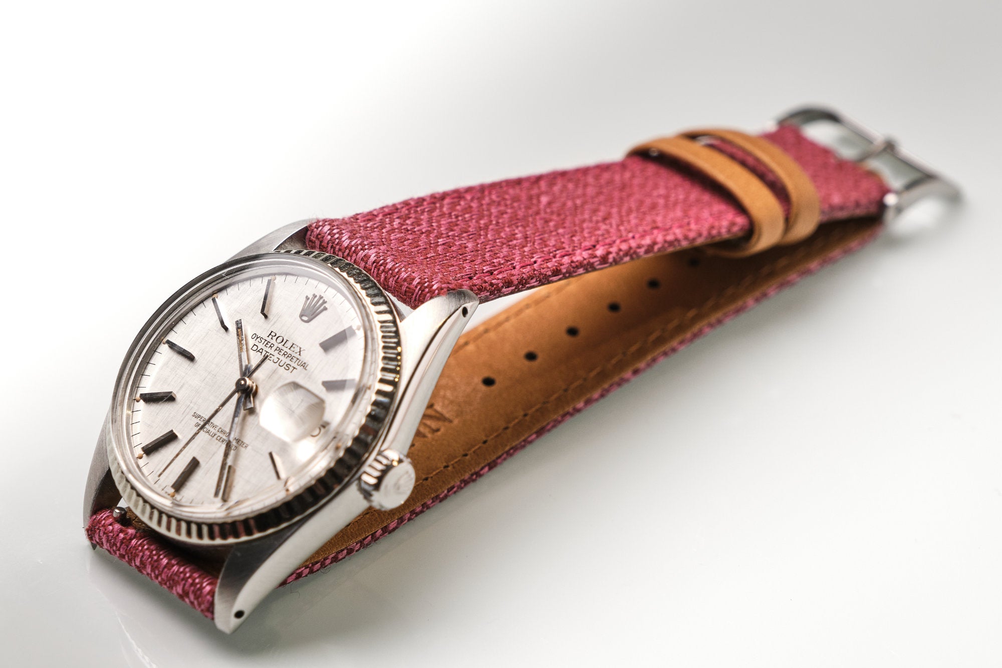 Rolex Oyster Perpetual Datejust with WELTMANN strap Paul