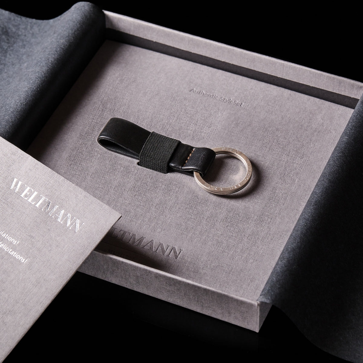 Keyring & Lucky Charm | Genuine 925 Sterling | Upcycled Porsche 928 | Limited