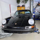 at the workshop Porsche 911 Targa for WELTMANN strap production