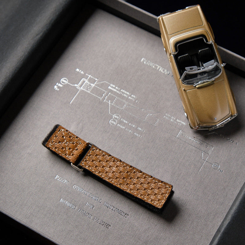 Mercedes Pagode upcycled watch band