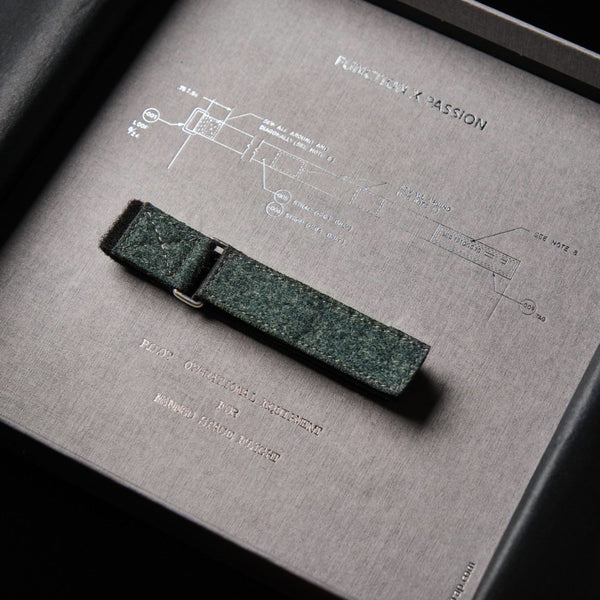 swiss military space pilot strap weltmann