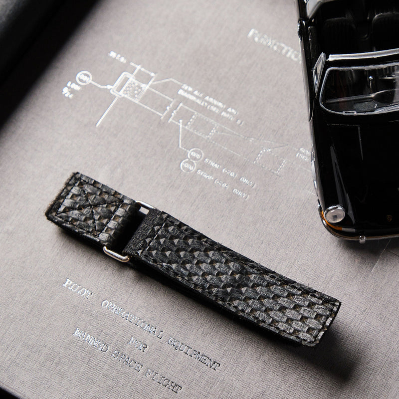 SpacePilot watch strap Porsche 911 interior faux leather