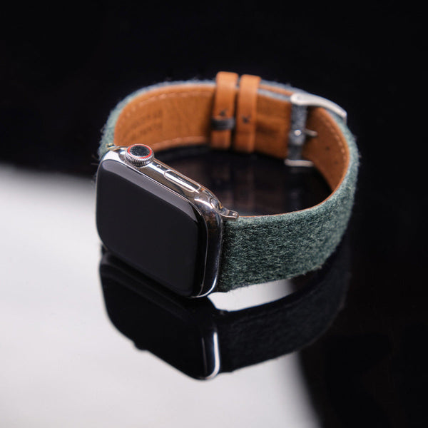 Strap only | Apple Watch | Upcycled SWISS Military Jacket